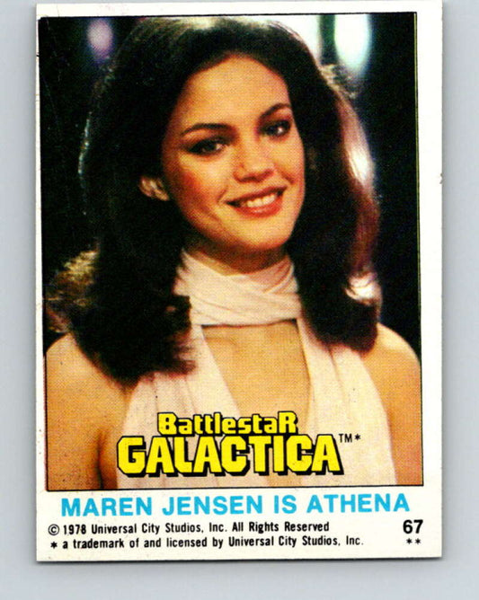 1978 Topps Battlestar Galactica #67 Maren Jensen Is Athena   V35333