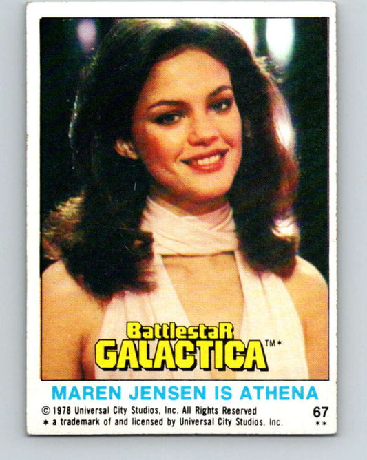1978 Topps Battlestar Galactica #67 Maren Jensen Is Athena   V35334