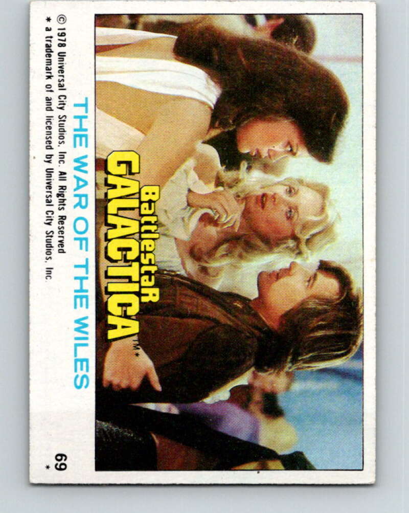 1978 Topps Battlestar Galactica #69 The War of the Wiles   V35337