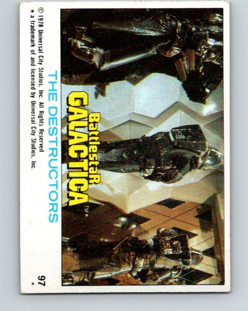 1978 Topps Battlestar Galactica #97 The Destructors   V35396