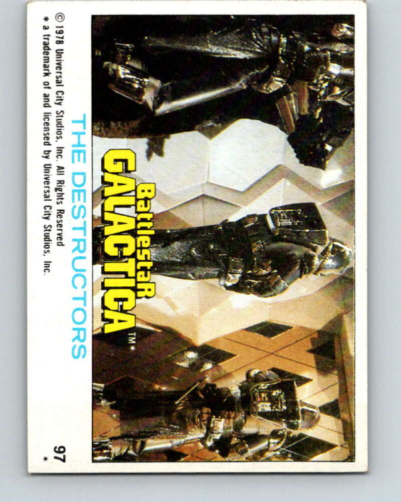 1978 Topps Battlestar Galactica #97 The Destructors   V35398