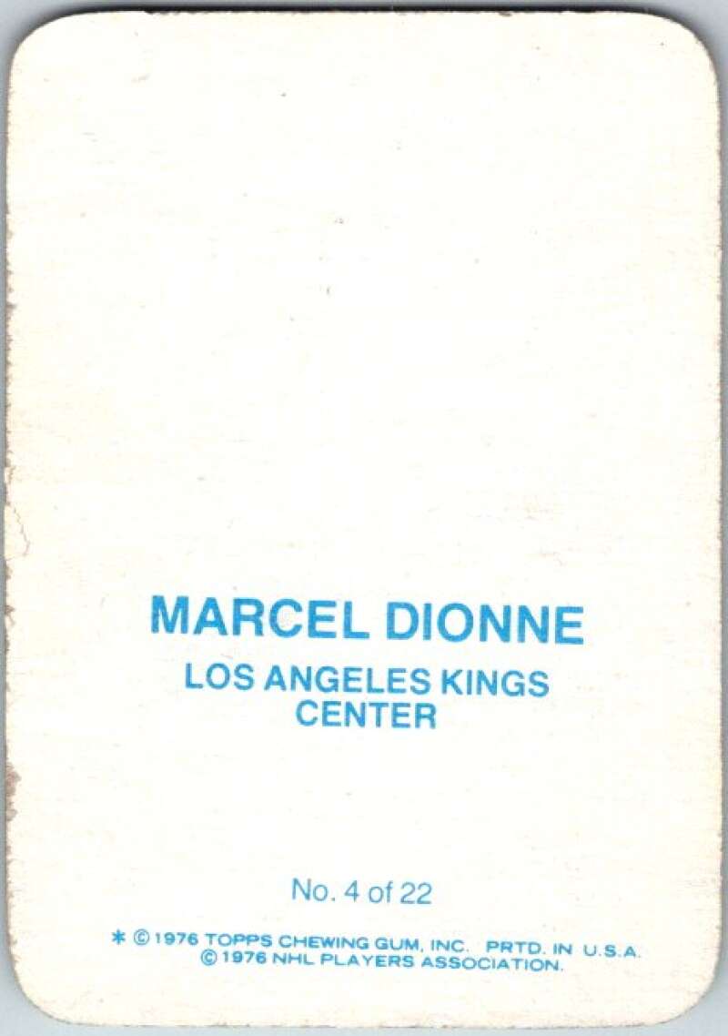 1976-77 Topps Glossy  #4 Marcel Dionne  Los Angeles Kings  V35191