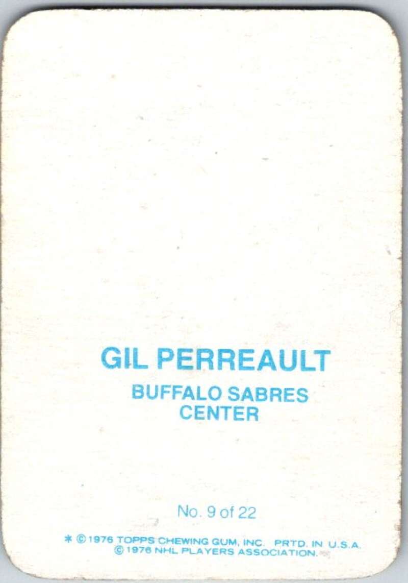 1976-77 Topps Glossy  #9 Gilbert Perreault  Buffalo Sabres  V35461