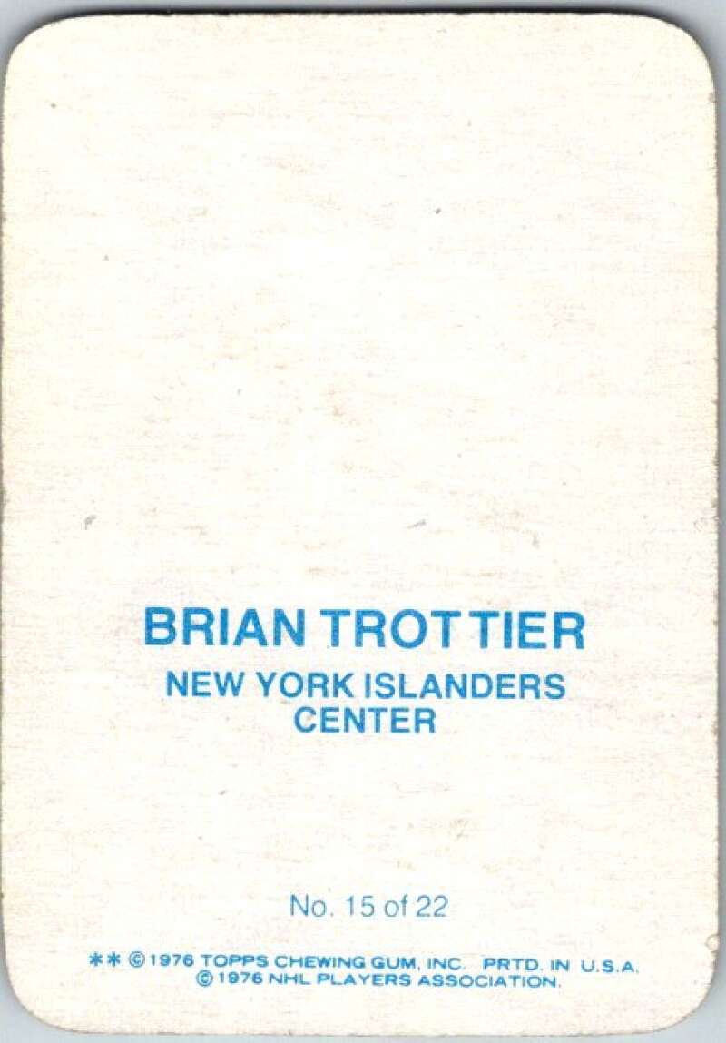 1976-77 Topps Glossy  #15 Bryan Trottier  New York Islanders  V35476