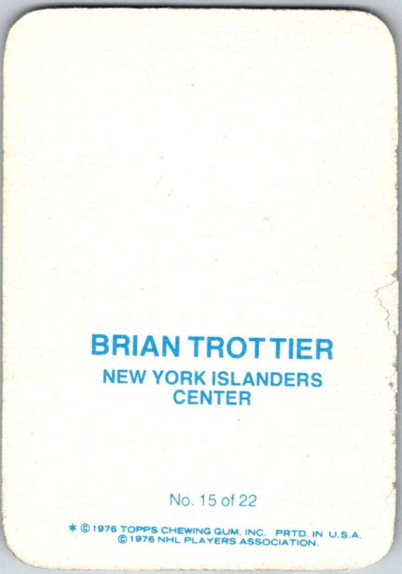 1976-77 Topps Glossy  #15 Bryan Trottier  New York Islanders  V35477