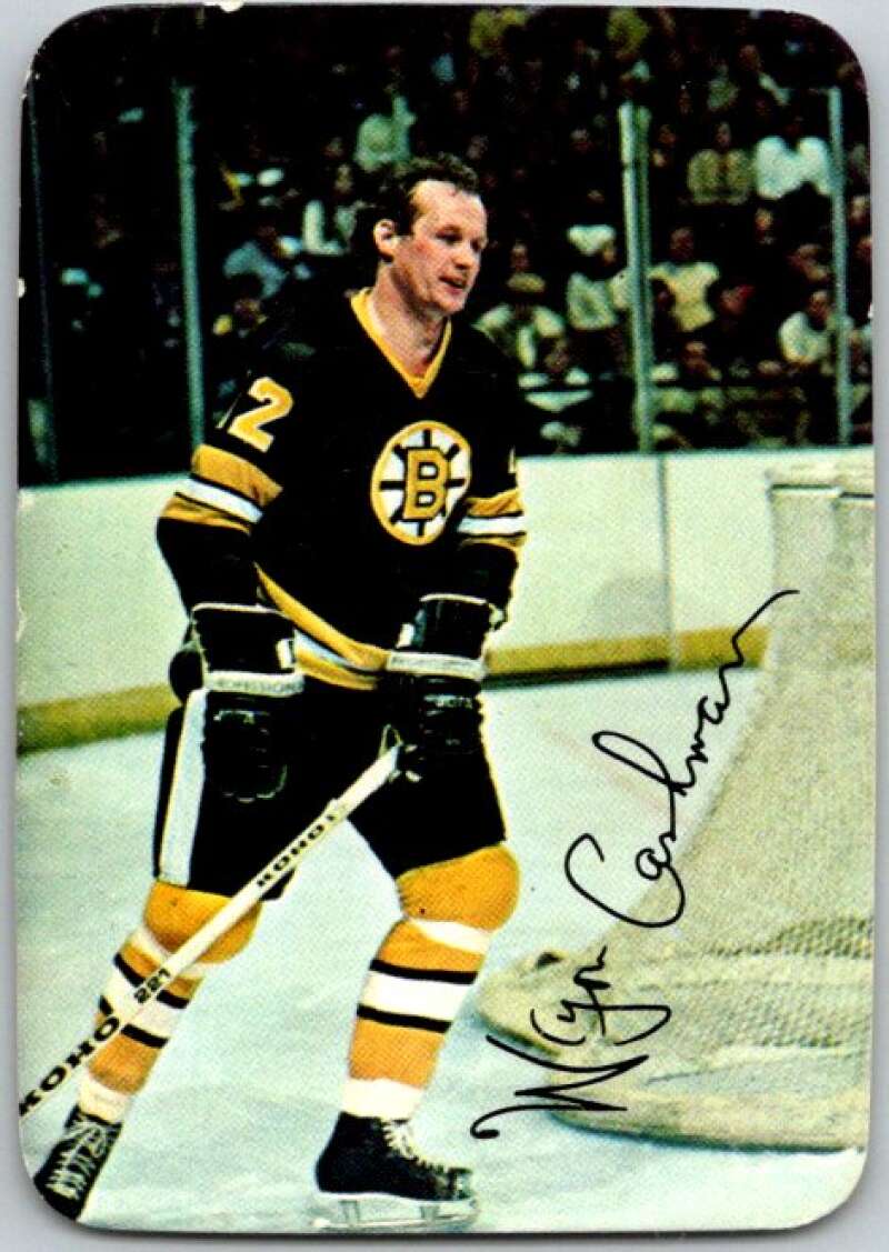 1977-78 O-Pee-Chee Glossy #1 Wayne Cashman, Boston Bruins  V35498