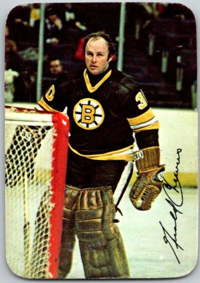 1977-78 O-Pee-Chee Glossy #2 Gerry Cheevers, Boston Bruins  V35504