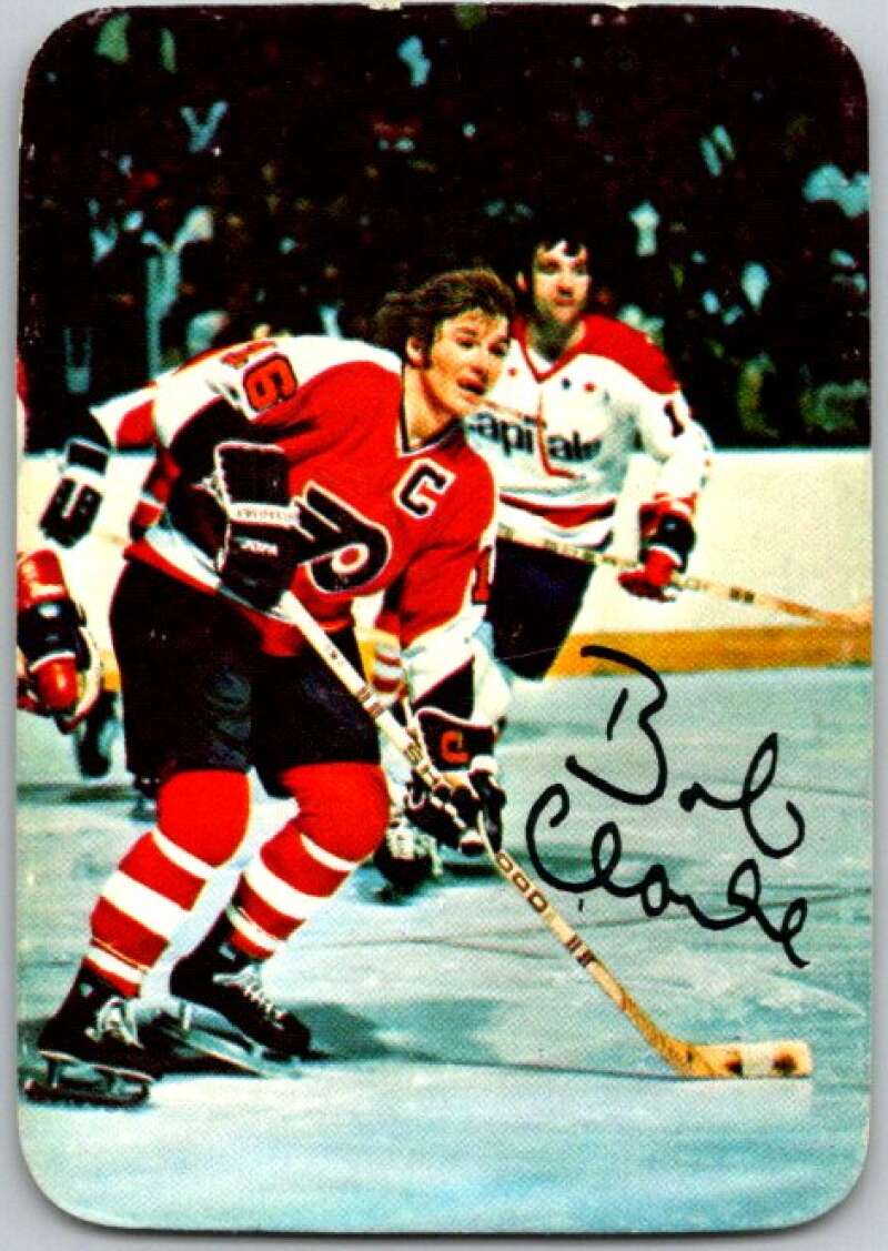 1977-78 O-Pee-Chee Glossy #3 Bobby Clarke, Philadelphia Flyers  V35505