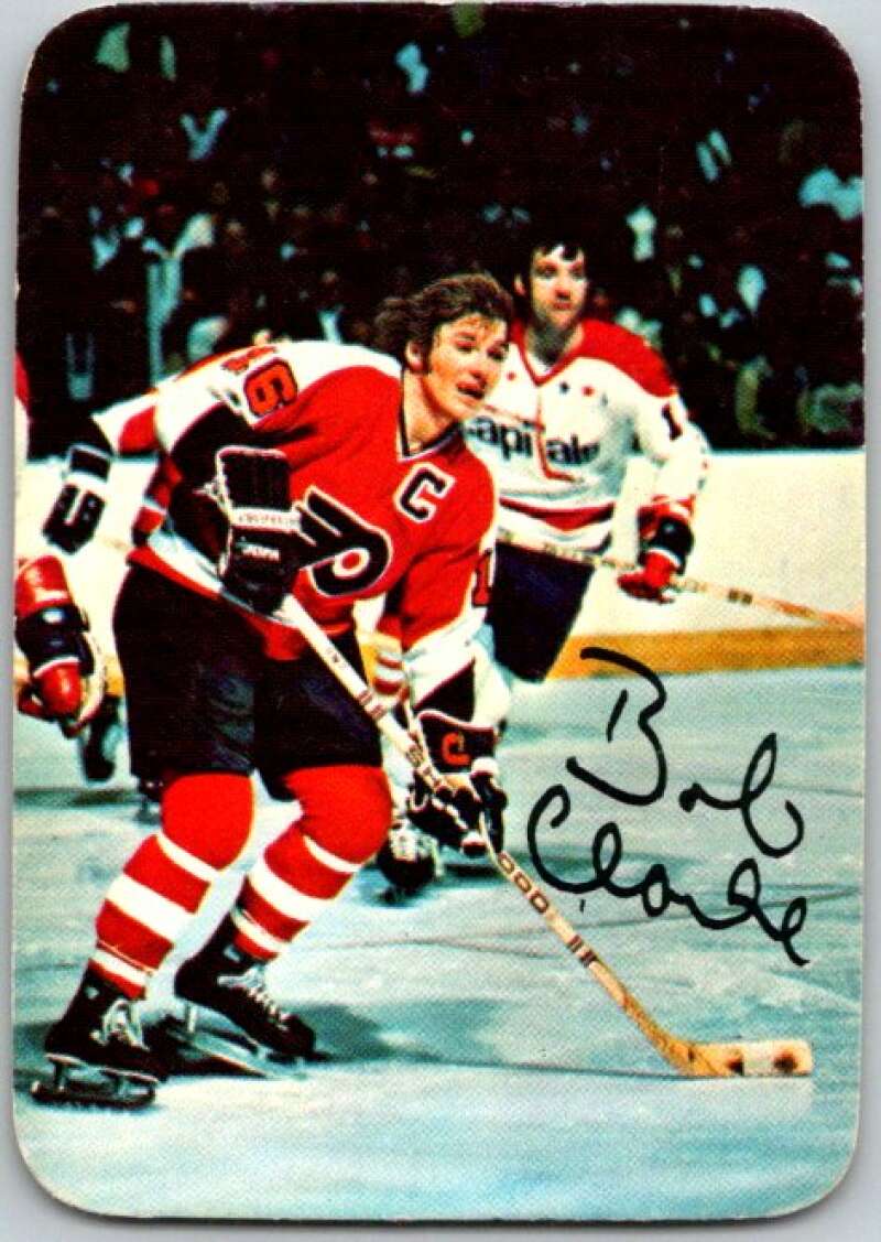 1977-78 O-Pee-Chee Glossy #3 Bobby Clarke, Philadelphia Flyers  V35508