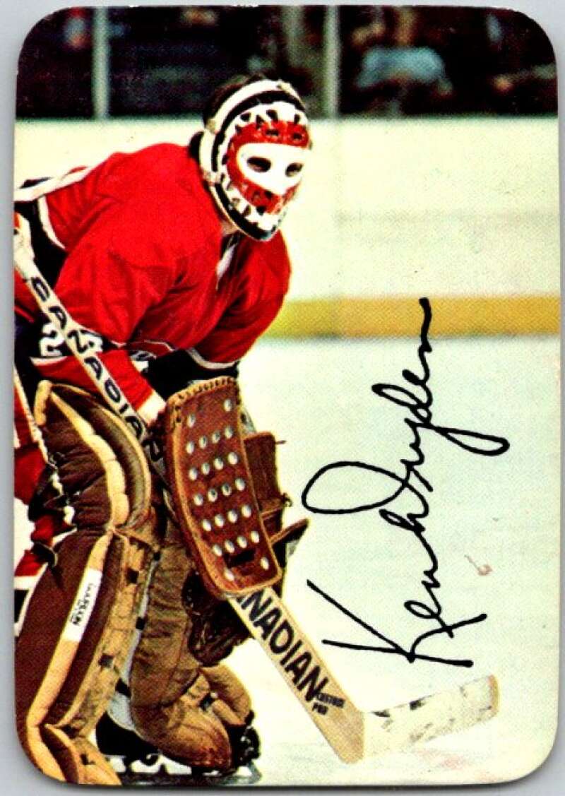 1977-78 O-Pee-Chee Glossy #5 Ken Dryden, Montreal Canadiens  V35514