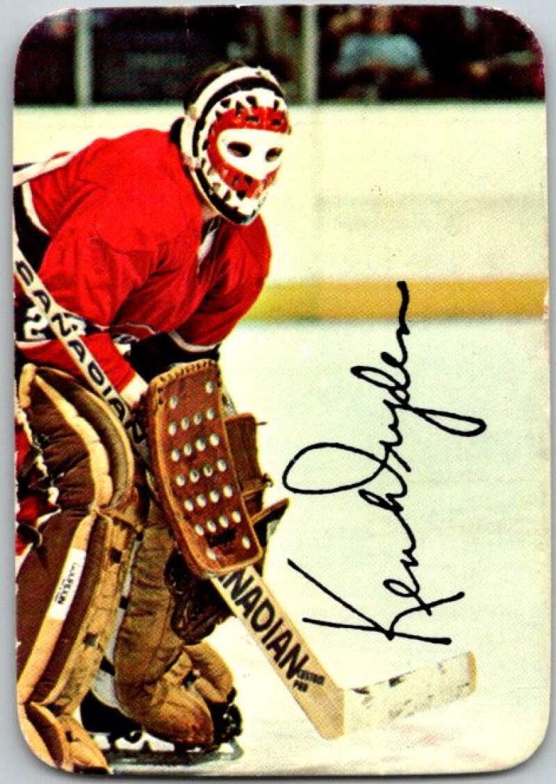 1977-78 O-Pee-Chee Glossy #5 Ken Dryden, Montreal Canadiens  V35523