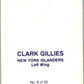 1977-78 O-Pee-Chee Glossy #6 Clark Gillies, New York Islanders  V35528