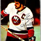 1977-78 O-Pee-Chee Glossy #6 Clark Gillies, New York Islanders  V35531