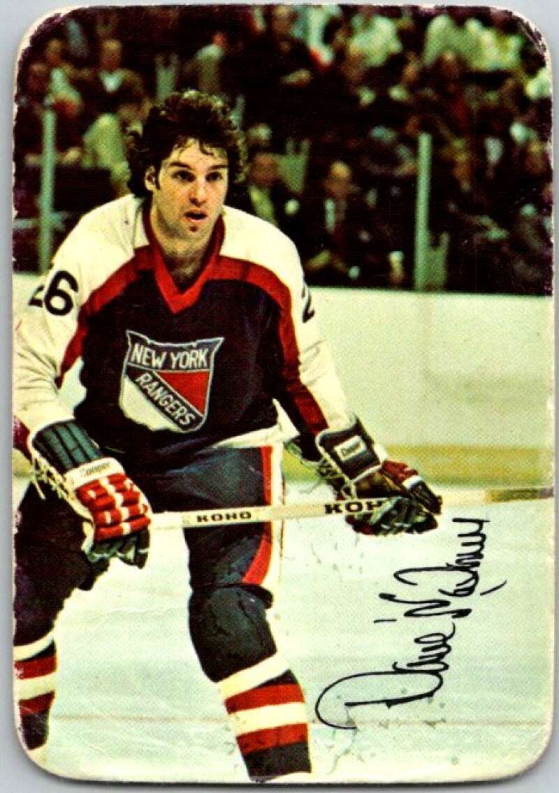 1977-78 O-Pee-Chee Glossy #10 Dave Maloney, New York Rangers  V35556