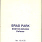 1977-78 O-Pee-Chee Glossy #13 Brad Park, Boston Bruins  V35569