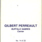 1977-78 O-Pee-Chee Glossy #14 Gilbert Perreault, Buffalo Sabres  V35578