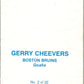 1977-78 Topps Glossy #2 Gerry Cheevers, Boston Bruins  V35614