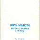 1977-78 Topps Glossy #11 Rick Martin, Buffalo Sabres  V35646