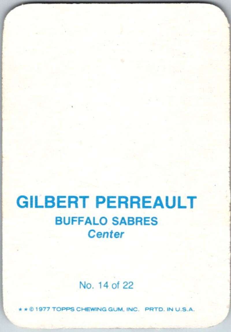 1977-78 Topps Glossy #14 Gilbert Perreault, Buffalo Sabres  V35653