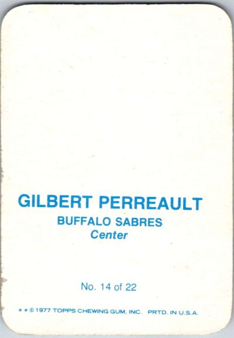 1977-78 Topps Glossy #14 Gilbert Perreault, Buffalo Sabres  V35654