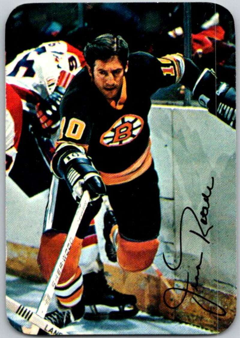 1977-78 Topps Glossy #16 Jean Rattele, Boston Bruins  V35662