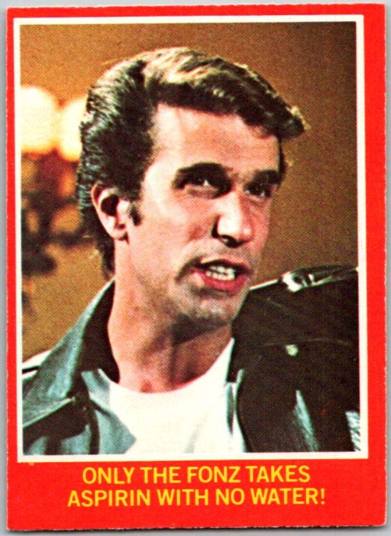 1978 O-Pee-Chee Happy Days #3 Only the Fonz  V35691