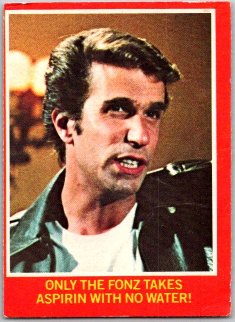 1979 O-Pee-Chee Happy Days #3 Only the Fonz  V35692