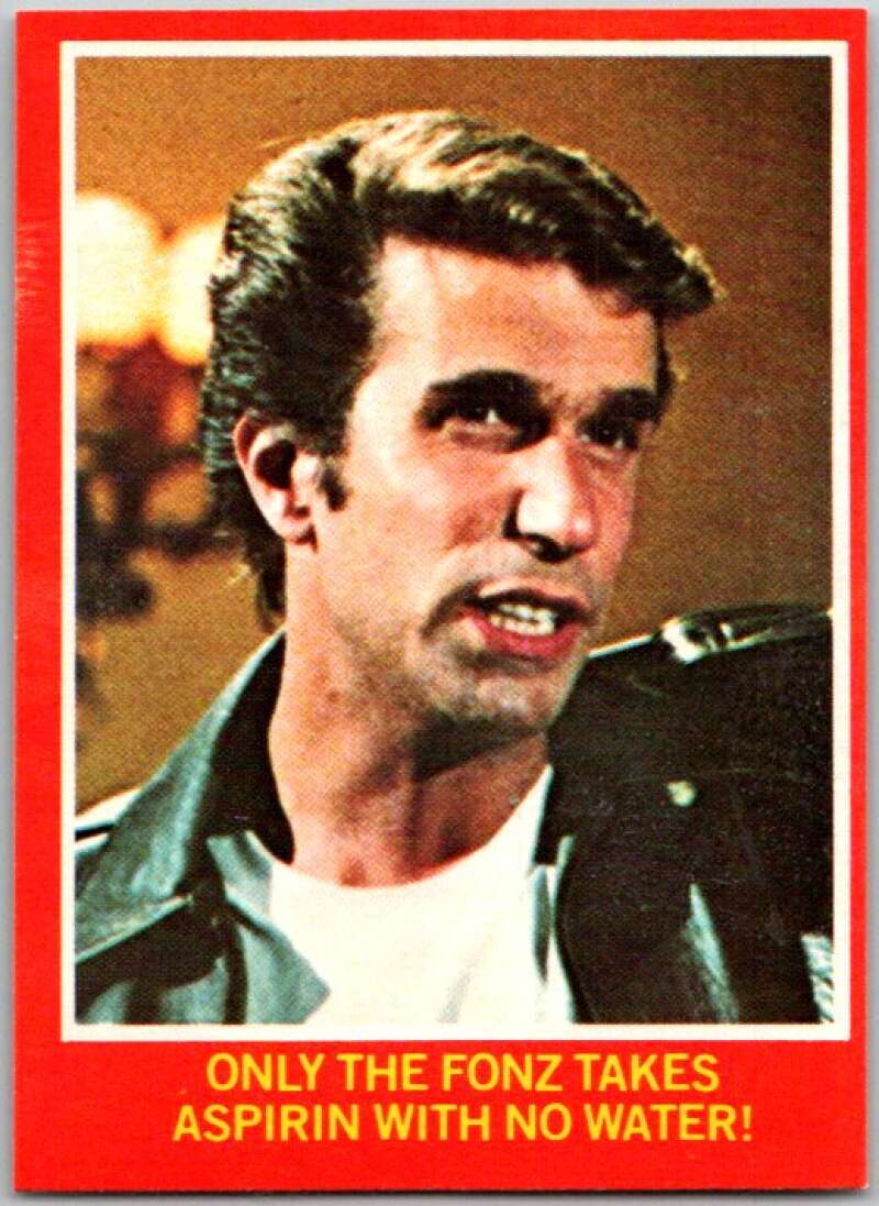 1980 OPC Happy Days #3 Only the Fonz  V35693