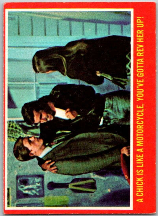 1977 O-Pee-Chee Happy Days #25 A chick is like a motorcycle  V35747