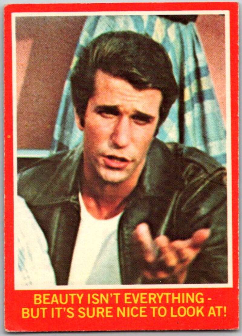 1978 O-Pee-Chee Happy Days #32 Beauty isn't everything  V35768