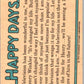 1978 O-Pee-Chee Happy Days #39 Fonzie sent a list  V35784