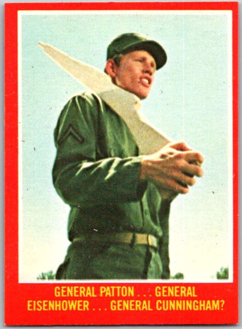 1978 O-Pee-Chee Happy Days #42 General Patton.. Genetral Eisenhower..  V35791