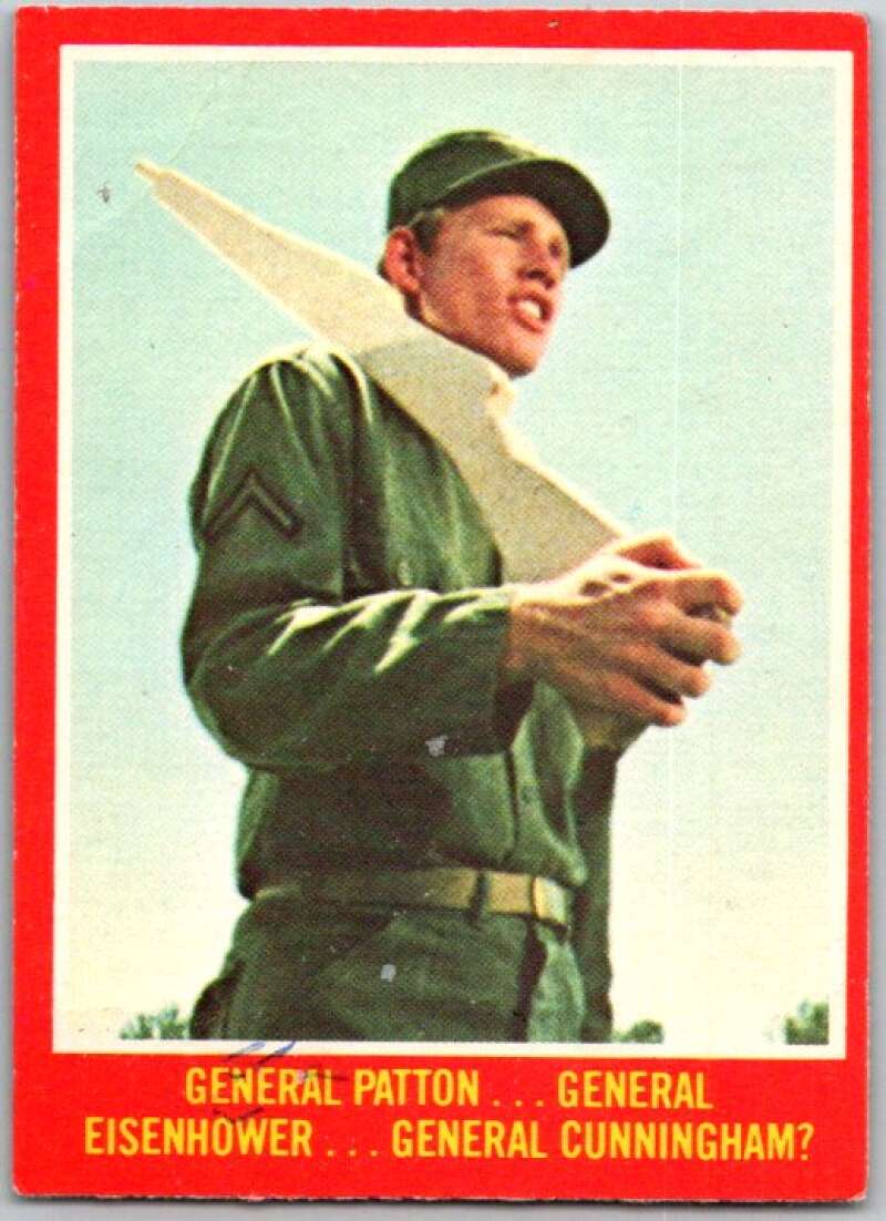 1979 O-Pee-Chee Happy Days #42 General Patton.. Genetral Eisenhower..  V35792