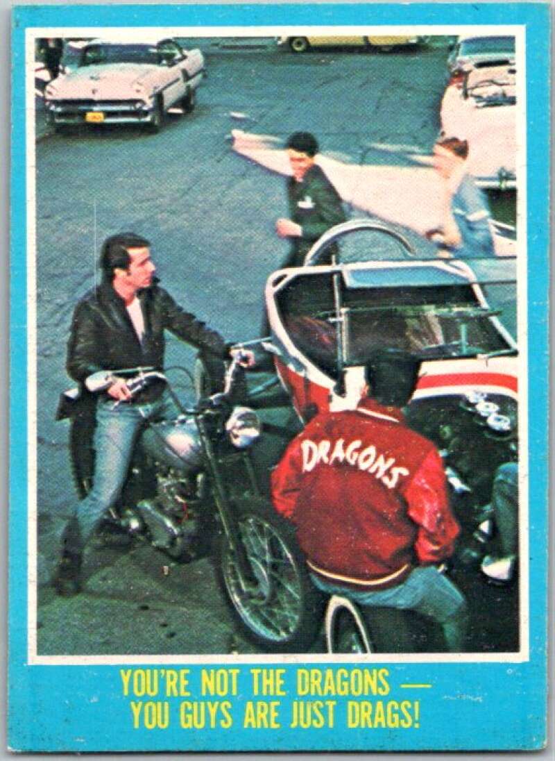 1977 Topps Happy Days #22 You're Not The Dragons  V35869