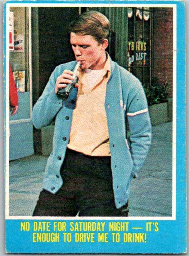 1979 Topps Happy Days #30 No Date for Saturday Night  V35900