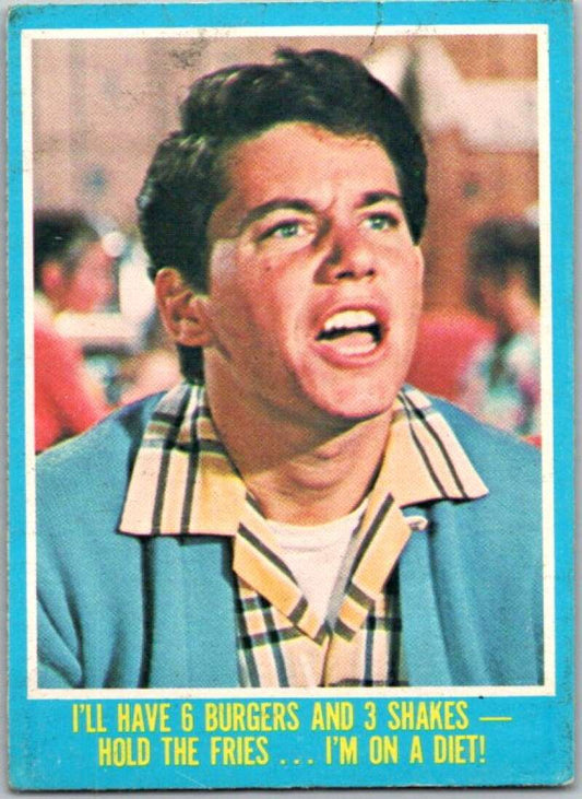 1976 Topps Happy Days #37 I'll Have 6 Burgers and 3 Shakes  V35926