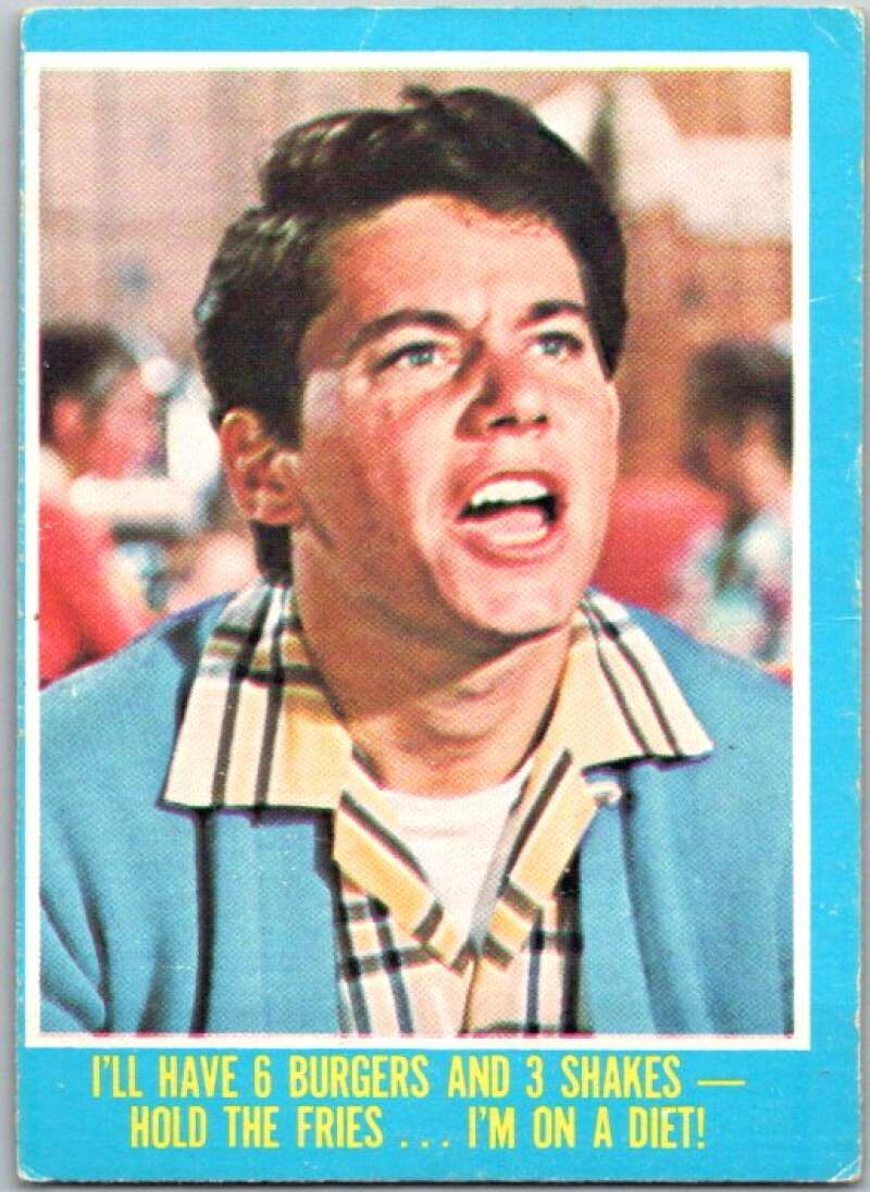 1978 Topps Happy Days #37 I'll Have 6 Burgers and 3 Shakes  V35928