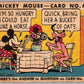 1935 O-Pee-Chee Mickey Mouse V303 #64 I'm so hungry I could eat like a horse  V35957