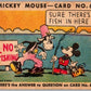1935 O-Pee-Chee Mickey Mouse V303 #66 Sure there's fish in here  V35959