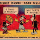 1935 O-Pee-Chee Mickey Mouse V303 #71 Is that a nickel/No/that's a mickel  V35963