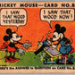 1935 O-Pee-Chee Mickey Mouse V303 #85 I saw that wood yesterday  V35966