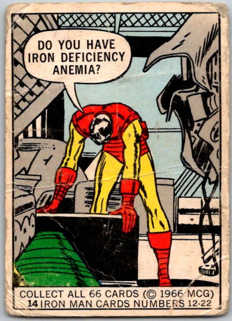 1966 Marvel Super Heroes #14 You have Iron Deficiency?  V35971