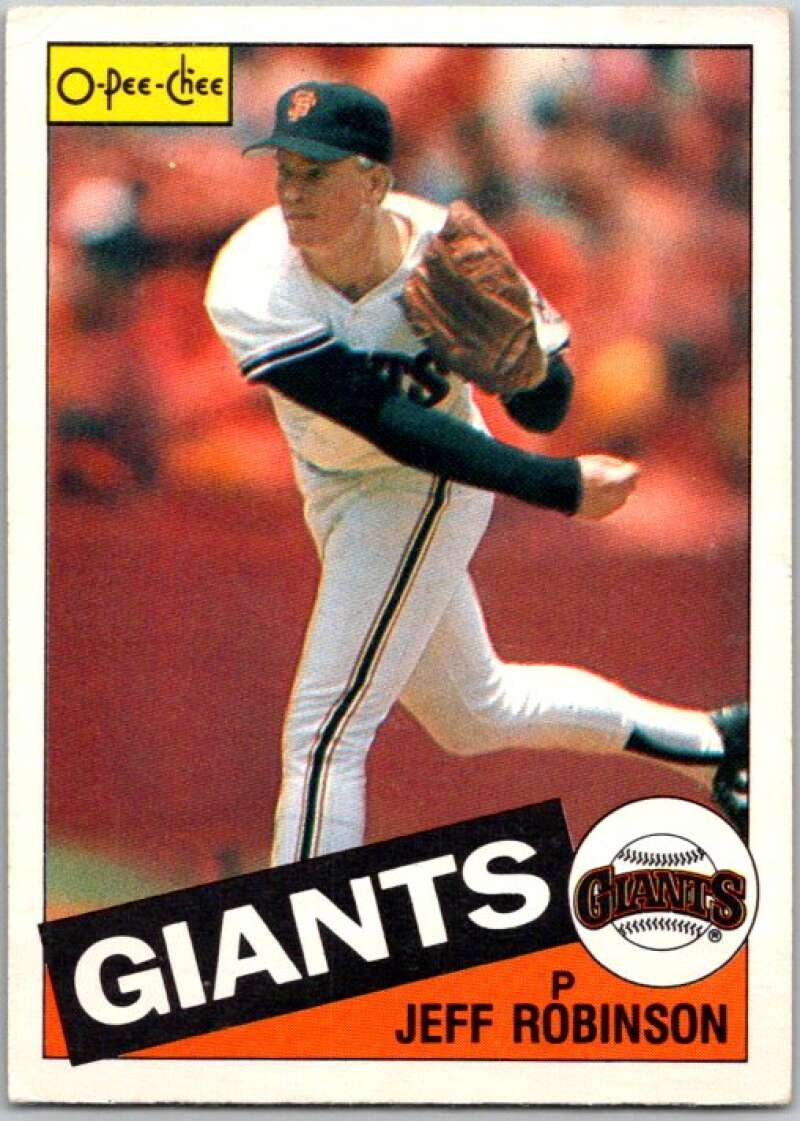 1985 O-Pee-Chee #5 Jeff Robinson  San Francisco Giants  V35986