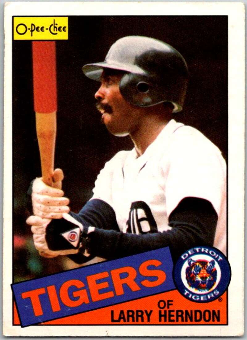 1985 O-Pee-Chee #9 Larry Herndon  Detroit Tigers  V35987