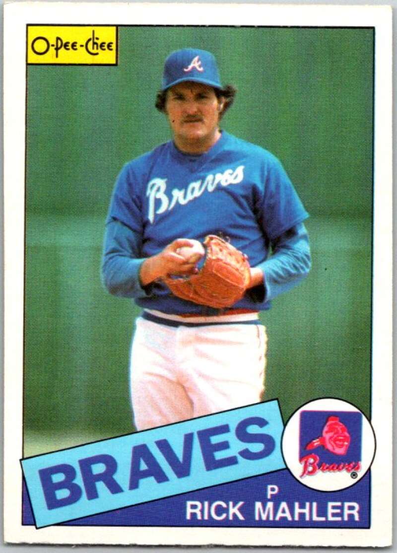 1985 O-Pee-Chee #79 Rick Mahler  Atlanta Braves  V36013