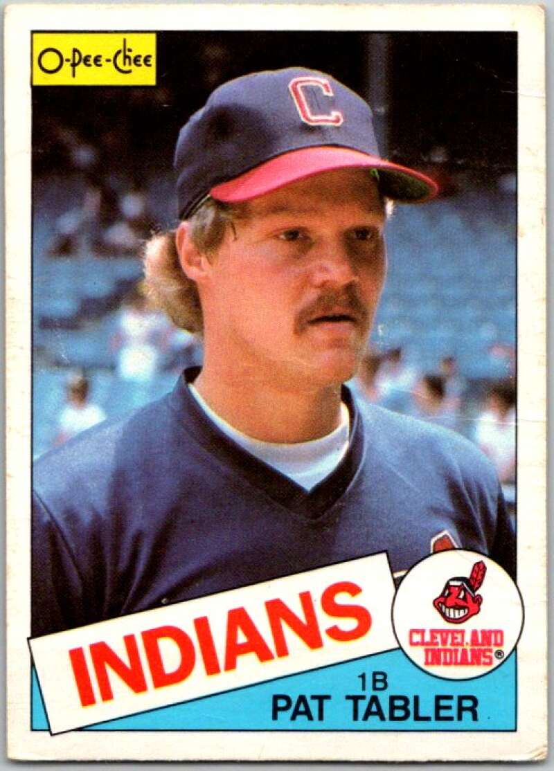 1985 O-Pee-Chee #158 Pat Tabler  Cleveland Indians  V36045