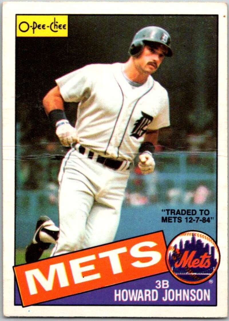1985 O-Pee-Chee #192 Howard Johnson  New York Mets  V36057