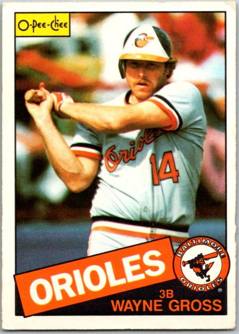 1985 O-Pee-Chee #233 Wayne Gross  Baltimore Orioles  V36072