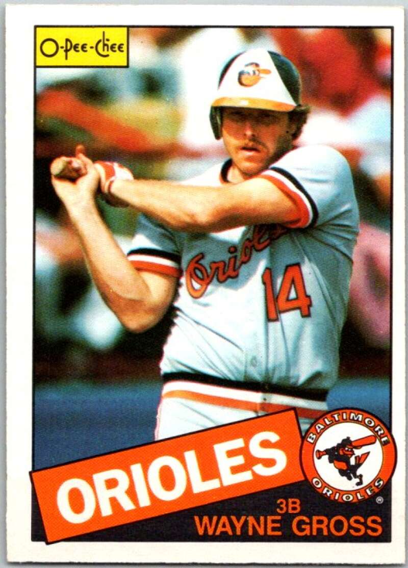 1985 O-Pee-Chee #233 Wayne Gross  Baltimore Orioles  V36073