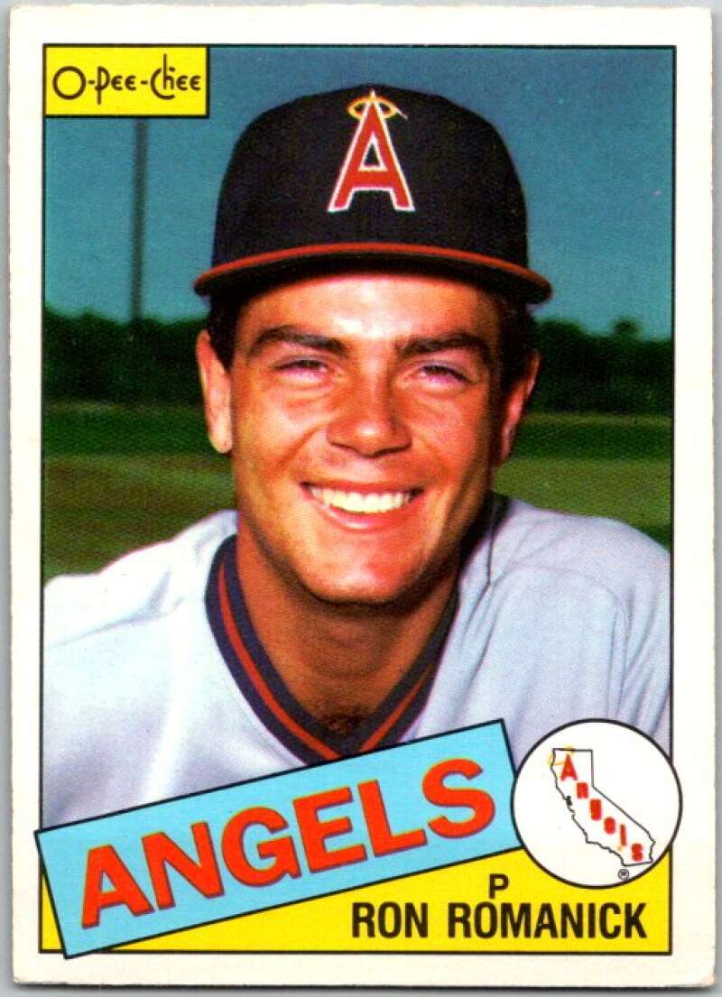 1985 O-Pee-Chee #280 Ron Romanick  California Angels  V36092